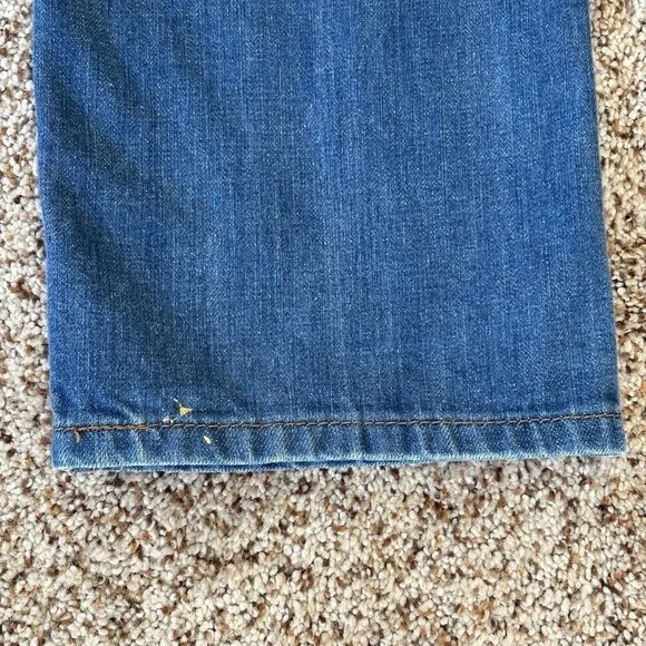 Levi's 514 Slim Straight Jeans Men 31x30 Medium Wash Cotton Zip Fly Pockets - Picture 13 of 16